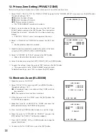 Preview for 30 page of Panasonic Super Dynamic III WV-CW384 Operating Instructions Manual