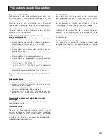 Preview for 45 page of Panasonic Super Dynamic III WV-CW384 Operating Instructions Manual