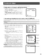 Preview for 59 page of Panasonic Super Dynamic III WV-CW384 Operating Instructions Manual