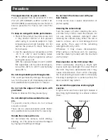 Preview for 7 page of Panasonic Super Dynamic III WV-CW480S Operating Instructions Manual