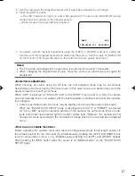 Preview for 21 page of Panasonic Super Dynamic III WV-CW480S Operating Instructions Manual