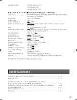 Preview for 47 page of Panasonic Super Dynamic III WV-CW484F Operating Instructions Manual