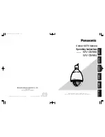 Preview for 1 page of Panasonic Super Dynamic III WV-CW960 Operating Instructions Manual