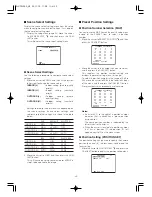 Preview for 23 page of Panasonic Super Dynamic III WV-CW960 Operating Instructions Manual