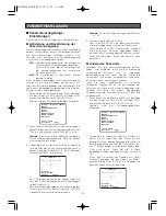 Preview for 99 page of Panasonic Super Dynamic III WV-CW960 Operating Instructions Manual