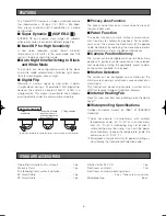 Предварительный просмотр 5 страницы Panasonic Super Dynamic III WV-CW964 Operating Instructions Manual