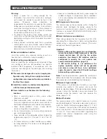 Предварительный просмотр 11 страницы Panasonic Super Dynamic III WV-CW964 Operating Instructions Manual