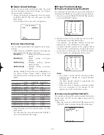 Preview for 23 page of Panasonic Super Dynamic III WV-CW964 Operating Instructions Manual