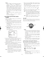 Preview for 34 page of Panasonic Super Dynamic III WV-CW964 Operating Instructions Manual