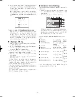 Preview for 27 page of Panasonic Super Dynamic III WV-CW974 Operating Instructions Manual