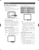 Preview for 47 page of Panasonic Super Dynamic III WV-CW974 Operating Instructions Manual