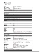 Preview for 2 page of Panasonic Super Dynamic III WV-CW974 Specifications