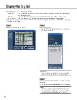 Предварительный просмотр 14 страницы Panasonic Super Dynamic III WV-NS202A Network Operating Instructions