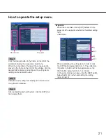 Preview for 21 page of Panasonic Super Dynamic III WV-NS202A Network Operating Instructions