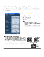 Preview for 41 page of Panasonic Super Dynamic III WV-NS202A Network Operating Instructions