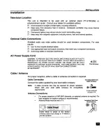 Preview for 5 page of Panasonic SuperFlat CT-27SF26 Operating Instructions Manual