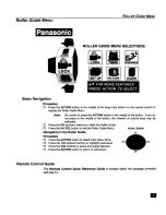 Preview for 9 page of Panasonic SuperFlat CT-27SF26 Operating Instructions Manual