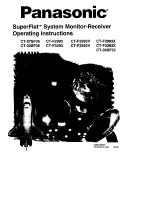 Panasonic SuperFlat CT-27SF35 Operating Instructions Manual предпросмотр