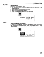 Предварительный просмотр 19 страницы Panasonic SuperFlat CT-27SF36 Operating Manual