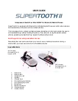 Panasonic SuperTooth II User Manual предпросмотр