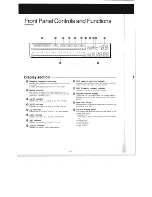 Preview for 10 page of Panasonic sv-3200 Operating Instructions Manual