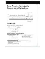 Preview for 14 page of Panasonic sv-3200 Operating Instructions Manual