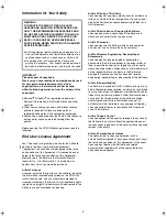 Предварительный просмотр 2 страницы Panasonic SV-AP10 Operating Operating Instructions Manual