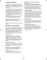 Preview for 4 page of Panasonic SV-AP10B Operating Instructions Manual