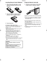 Предварительный просмотр 10 страницы Panasonic SV-AP10B Operating Instructions Manual