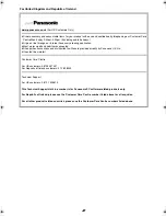 Preview for 6 page of Panasonic SV-AP10E Operating Instructions Manual