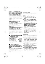 Preview for 54 page of Panasonic SV-AV30 Operating Instructions Manual