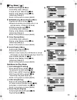 Предварительный просмотр 19 страницы Panasonic SV-AV50S Operating Instructions Manual