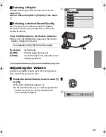 Предварительный просмотр 29 страницы Panasonic SV-AV50S Operating Instructions Manual