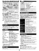 Предварительный просмотр 2 страницы Panasonic SV-MP30V Operating Instructions Manual