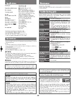 Preview for 3 page of Panasonic SV-MP500V Operating Instructions Manual