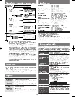 Предварительный просмотр 2 страницы Panasonic SV-MP700V Operating Instructions Manual