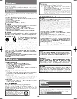 Предварительный просмотр 3 страницы Panasonic SV-MP700V Operating Instructions Manual