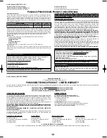 Предварительный просмотр 4 страницы Panasonic SV-MP700V Operating Instructions Manual