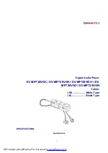 Preview for 1 page of Panasonic SV-MP720VGC Manual