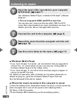 Preview for 6 page of Panasonic SV-MP805V Operating Instructions Manual