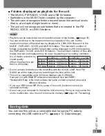 Preview for 13 page of Panasonic SV-MP805V Operating Instructions Manual