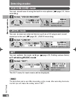 Preview for 16 page of Panasonic SV-MP805V Operating Instructions Manual