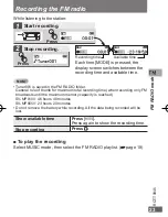 Preview for 23 page of Panasonic SV-MP805V Operating Instructions Manual