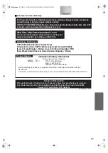 Preview for 27 page of Panasonic SV-P10U Operating Instructions Manual