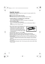 Предварительный просмотр 10 страницы Panasonic SV-P20 Operating Instructions Manual