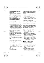 Preview for 46 page of Panasonic SV-P20 Operating Instructions Manual