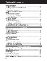 Preview for 6 page of Panasonic SV-PT1 Operating Instructions Manual