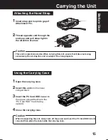 Preview for 15 page of Panasonic SV-PT1 Operating Instructions Manual