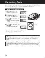 Preview for 22 page of Panasonic SV-PT1 Operating Instructions Manual