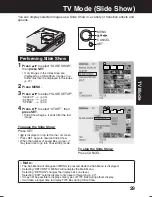 Preview for 29 page of Panasonic SV-PT1 Operating Instructions Manual